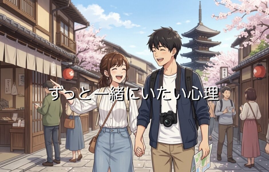 ずっと一緒にいたい心理！男性から言われた場合と女性から言われた場合で徹底解説