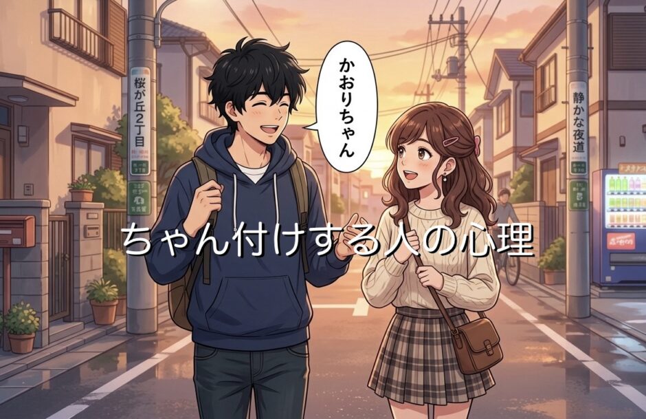 ちゃん付けする人の心理！下の名前だとどんな意味がある？男性と女性で徹底解説