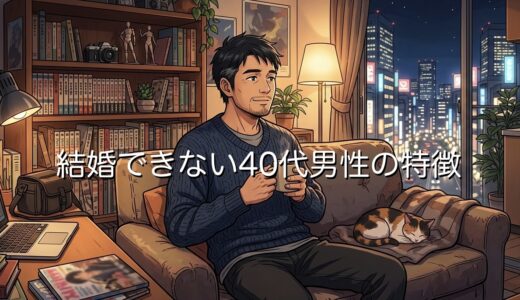 結婚できない40代男性の特徴！イケメンでも悲惨でみじめ？異常で難ありなのか解説
