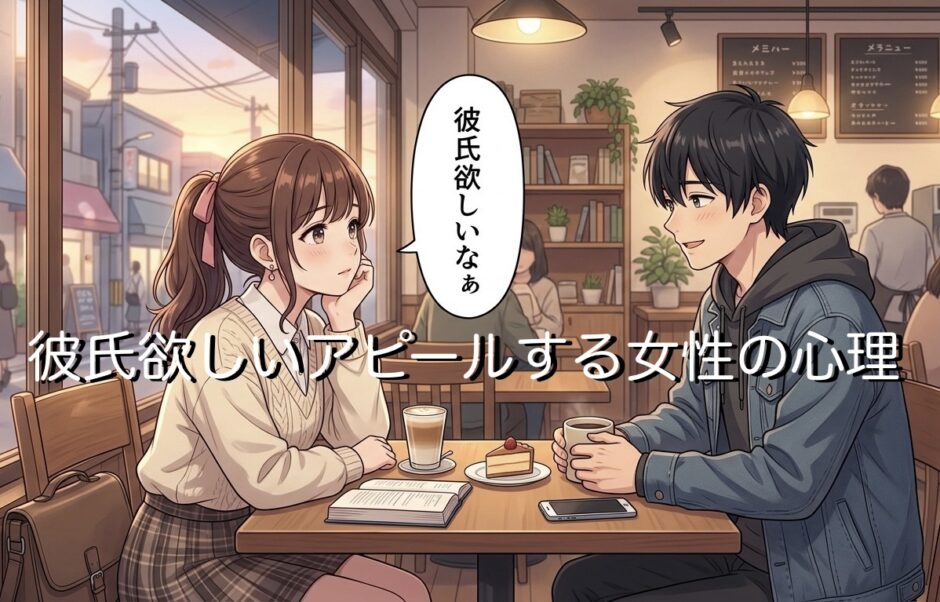 彼氏欲しいアピールをする女性の心理！男性に言う場合は脈ありか脈なしか解説