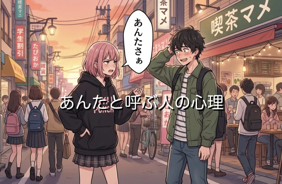 あんたと呼ぶ人の心理！失礼でうざい？恋愛だと脈あり？男性と女性で徹底解説