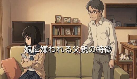 娘に嫌われる父親の特徴！好かれる父親との違いは？子供に嫌われる末路を徹底解説