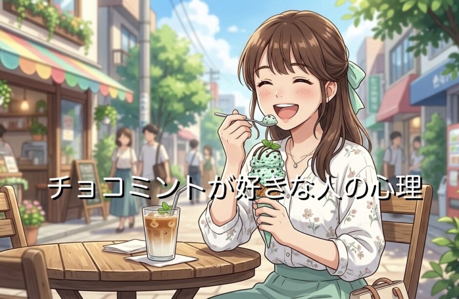 チョコミントが好きな人の心理！味覚がおかしい？男性と女性の性格を徹底解説
