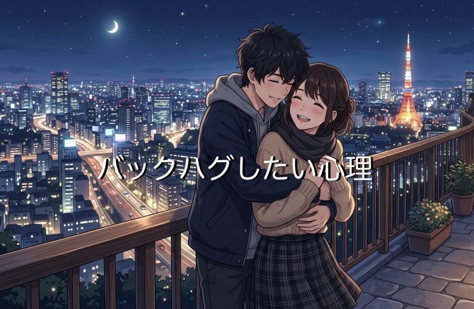 バックハグしたい心理！付き合ってないのにいきなり後ろから抱きしめる心理を男性と女性で解説