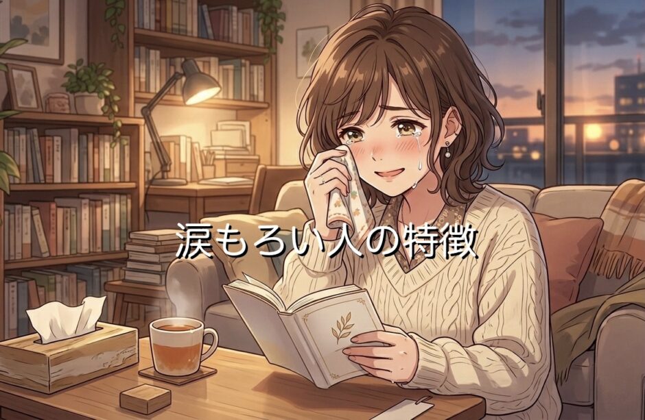 涙もろい人の特徴！優しい性格？あるあるを男性と女性で徹底解説
