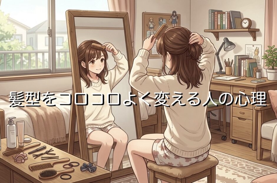 髪型をコロコロよく変える人の心理！毎日変えるのはなぜ？男性と女性で徹底解説
