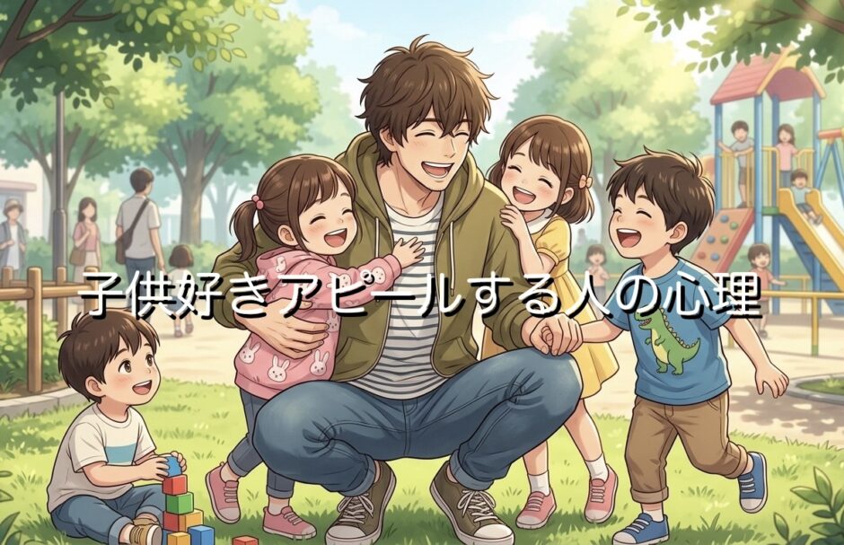 子供好きアピールする人の心理！うざいと思われる？男性と女性で徹底解説
