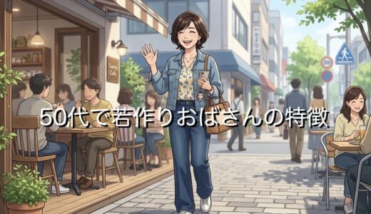 50代で若作りおばさんの特徴や心理！ダサくて痛い？服装や髪型など徹底解説