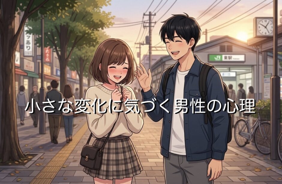 小さな変化に気づく男性の心理！服装や表情、メイクに気づくのはモテるのかキモイのか解説