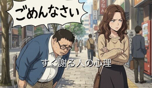 すぐ謝る人の心理！うざい性格？恋愛での意味も男性と女性で徹底解説