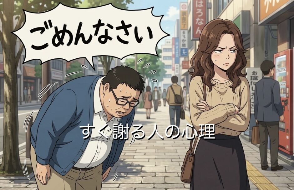 すぐ謝る人の心理！うざい性格？恋愛での意味も男性と女性で徹底解説