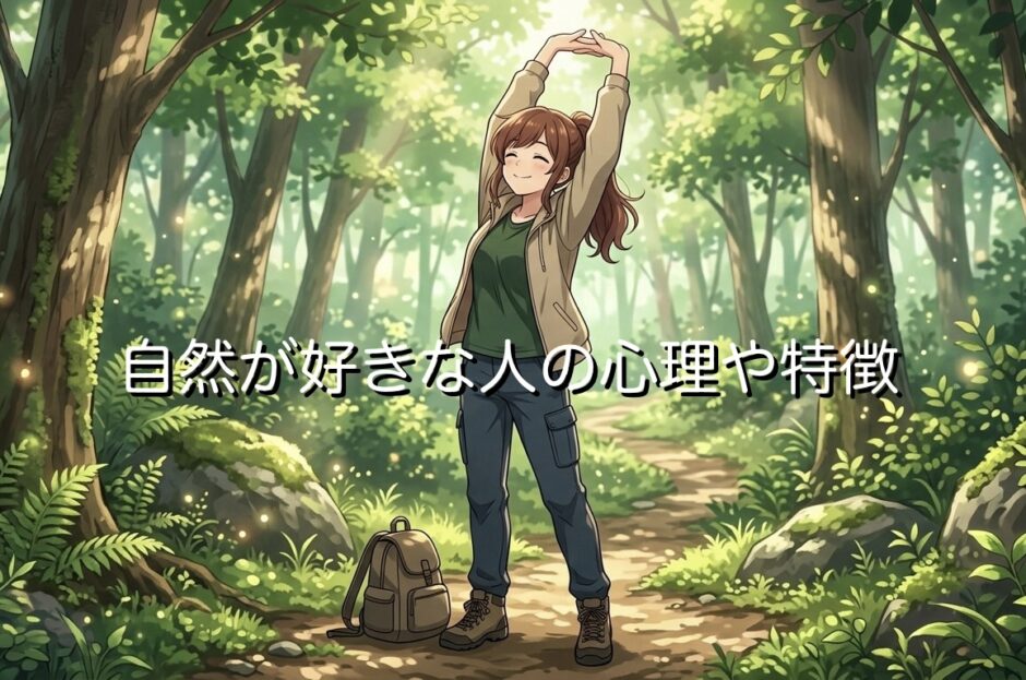 自然が好きな人の心理や特徴！恋愛するとどうなる？男性と女性の性格を徹底解説