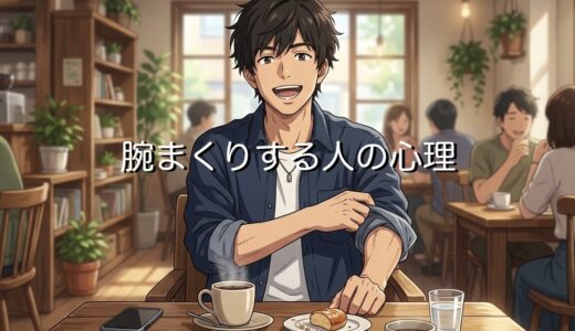腕まくりする人の心理！無意識に会話中にするのは癖？男性と女性で徹底解説