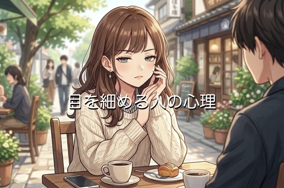 目を細める人の心理！恋愛での意味は？ジト目をする男性と女性の性格を徹底解説