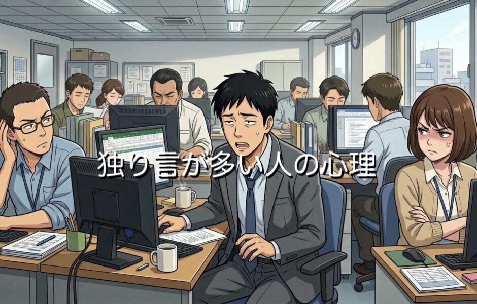 独り言が多い人の心理！頭がいい？聞こえるようにつぶやく男性と女性を徹底解説