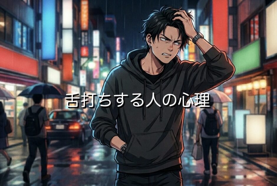 舌打ちする人の心理！頭が悪いと言われるのはなぜ？男性と女性の性格を徹底解説