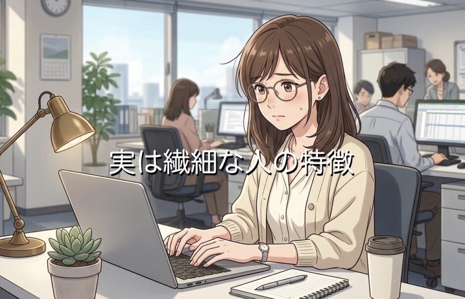 実は繊細な人の特徴！仕事のあるあるなど男性と女性で徹底解説