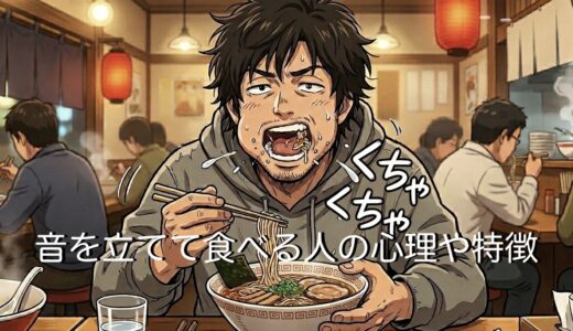 くちゃくちゃ音を立てて食べる人の心理や特徴！クチャラーの性格を男性と女性で解説