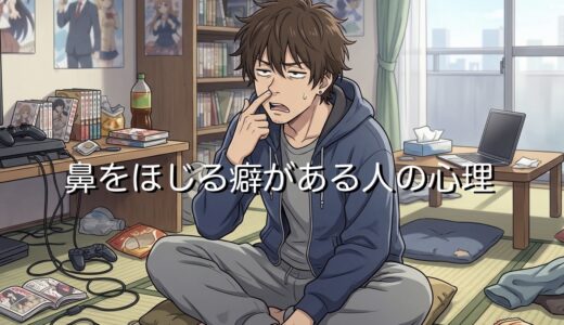 鼻をほじる癖がある人の心理！大人でやめたいのになぜ？男性と女性で徹底解説