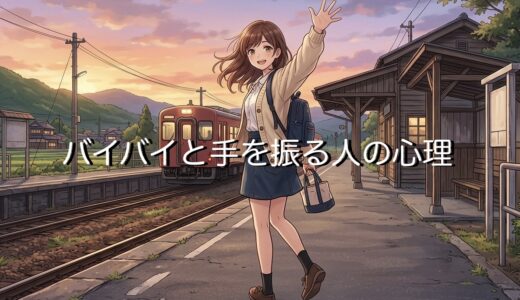 バイバイと手を振る人の心理！低い位置で手を振る意味は？男性と女性で徹底解説