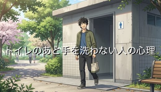 トイレのあと手を洗わない人の心理や特徴！気持ち悪いのになぜ？男性と女性で徹底解説
