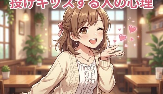 投げキッスする人の心理！絵文字やスタンプで使う理由も男性と女性で徹底解説