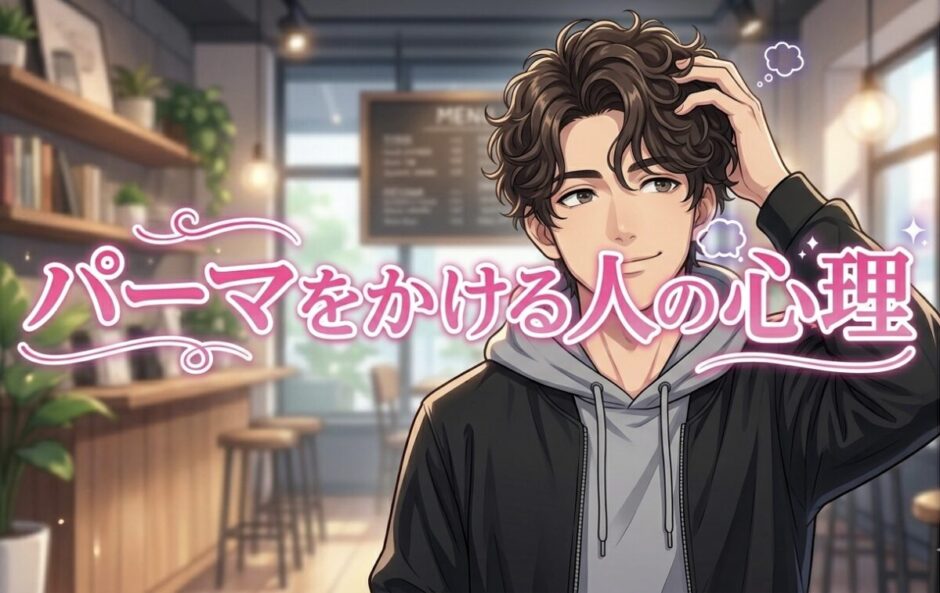 パーマをかける人の心理！急にパーマはナルシスト？男性と女性で性格を徹底解説