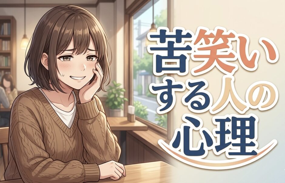 苦笑いする人の心理！好きな人にされたときの意味は？男性と女性で徹底解説