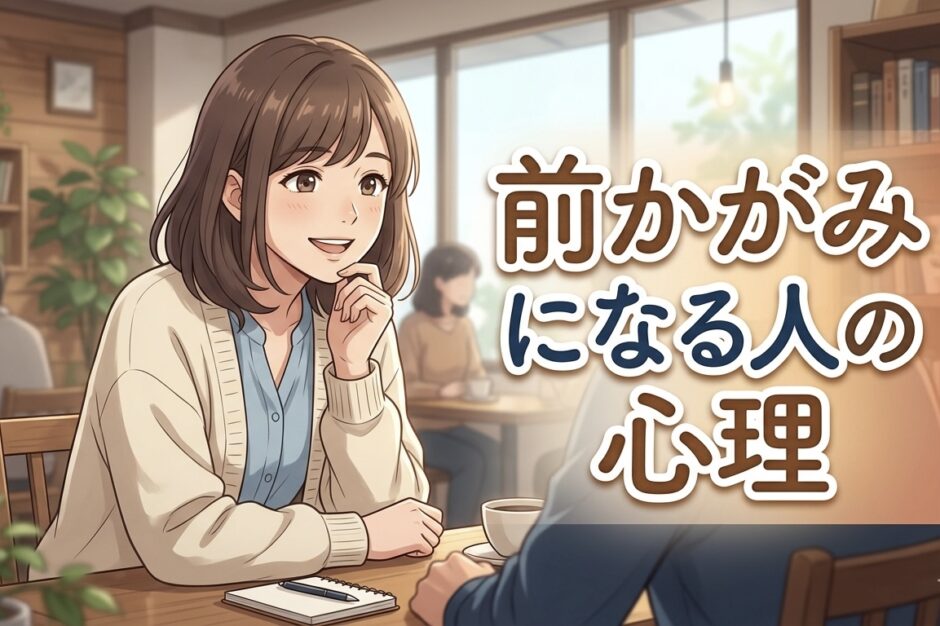 前かがみになる人の心理！話す時前かがみになる理由を男性と女性で徹底解説