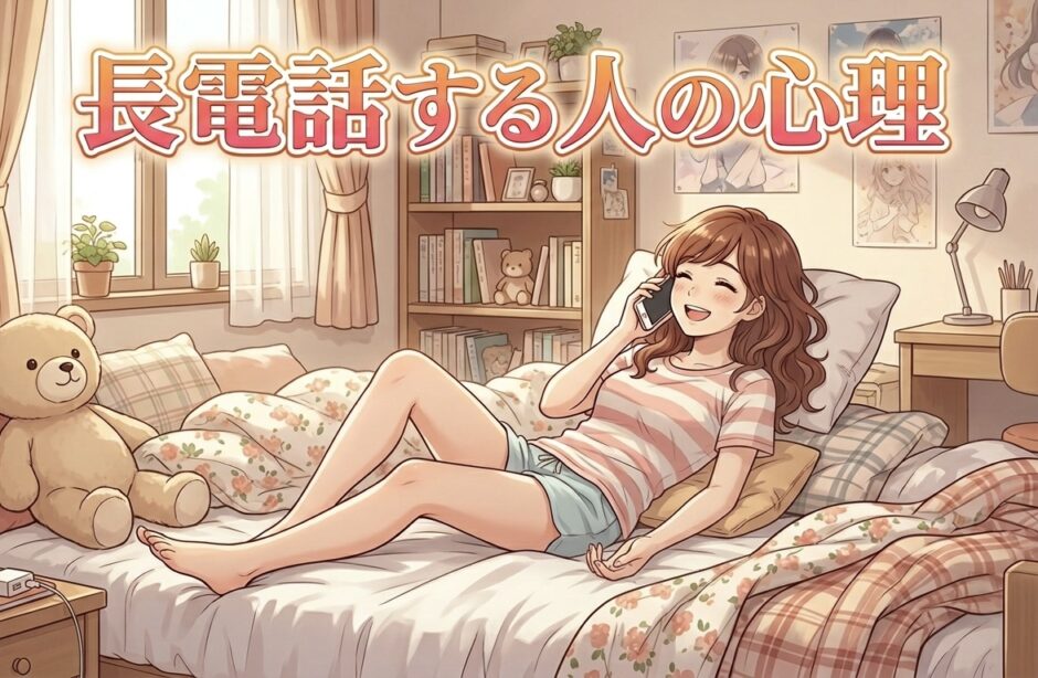 長電話する人の心理！異性・元彼・元カノなどを男性と女性で徹底解説