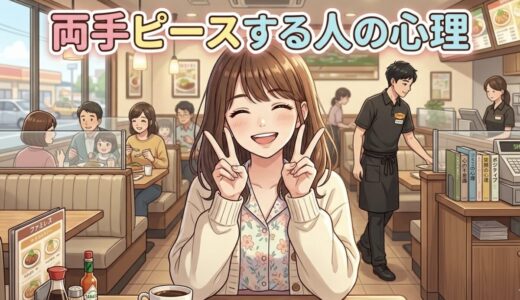 顔の近くで両手ピースする人の心理！裏ピースや写真でピースしない心理も男性と女性で解説