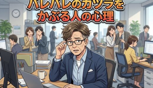 バレバレのカツラをかぶる人の心理！嘘つきが多い？男性の性格を徹底解説