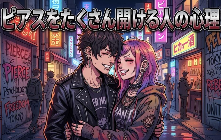 ピアスをたくさん開ける人の心理！なぜピアスをつけるのか男性と女性で徹底解説