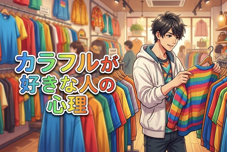 カラフルが好きな人の心理！レインボーが好きな男性と女性の性格を徹底解説