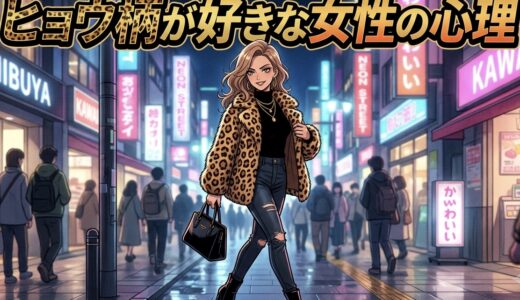 ヒョウ柄が好きな女性の心理や性格！男ウケ悪いし恥ずかしいのか徹底解説
