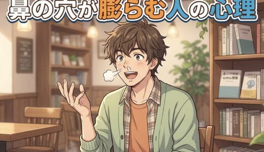 鼻の穴が膨らむ人の心理！無意識に広がる癖を男性と女性で徹底解説
