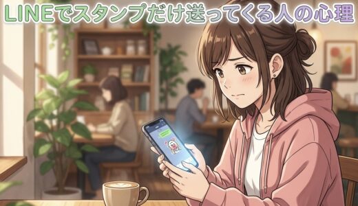 LINEでスタンプだけ送ってくる人の心理！うざいから無視がいい？男性と女性で徹底解説