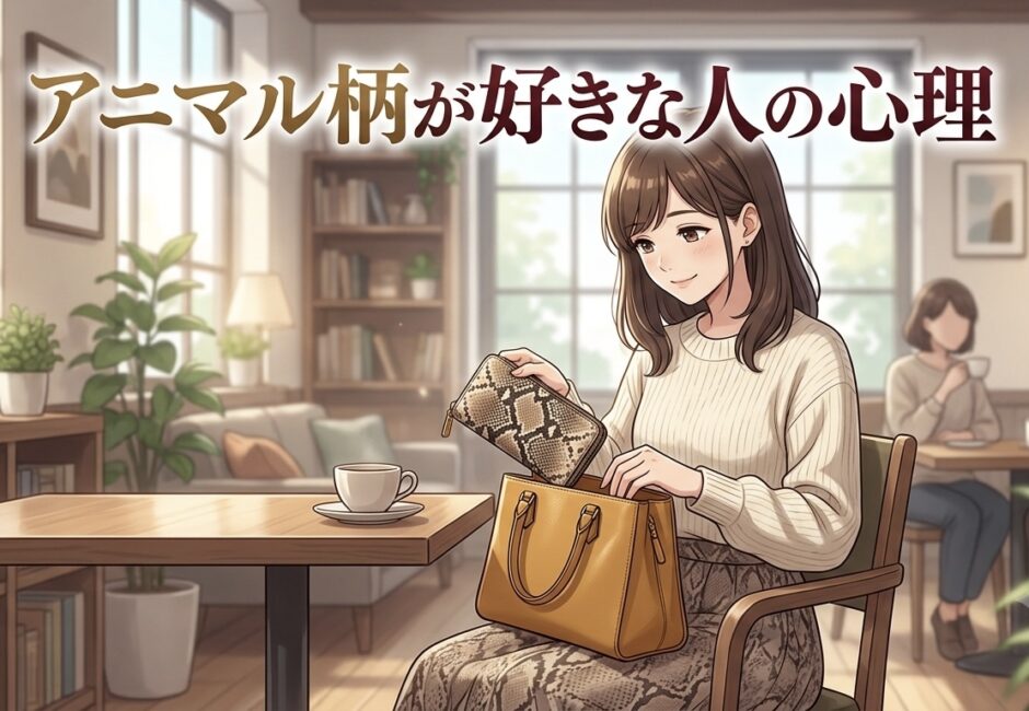 アニマル柄が好きな人の心理！なぜ動物柄が好きなのか男性と女性の性格を徹底解説