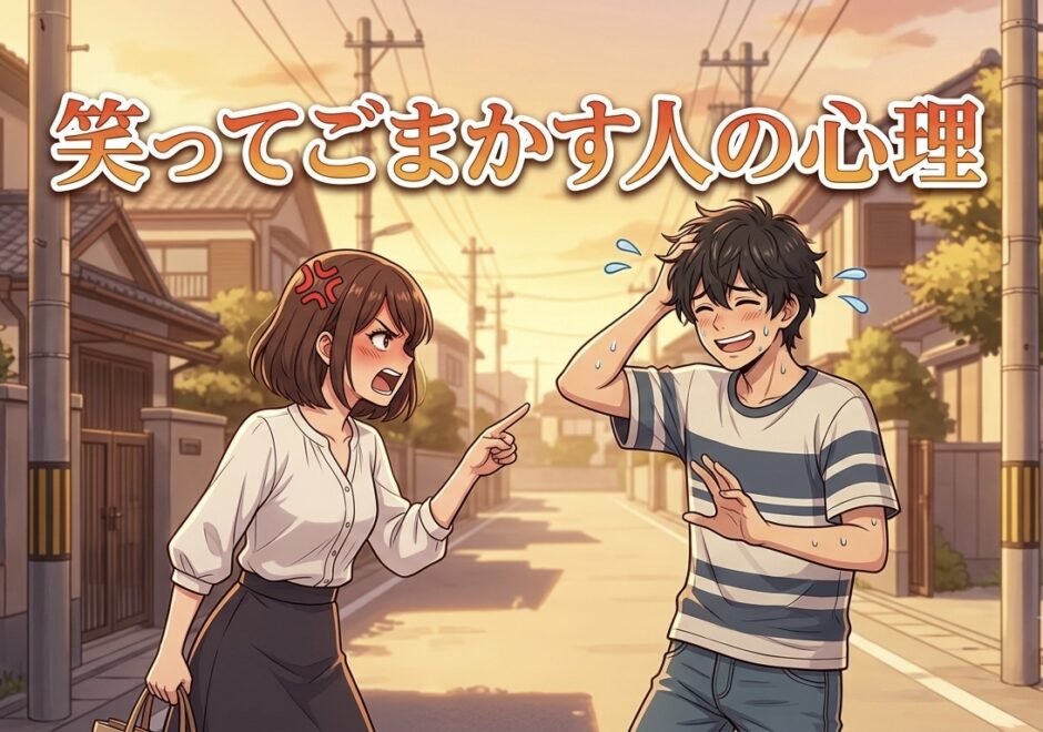 笑ってごまかす人の心理！職場にいるとイライラする？男性と女性の性格を徹底解説