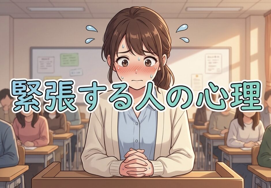 緊張する人の心理や特徴！なぜ緊張しやすいのか男性と女性の性格を徹底解説