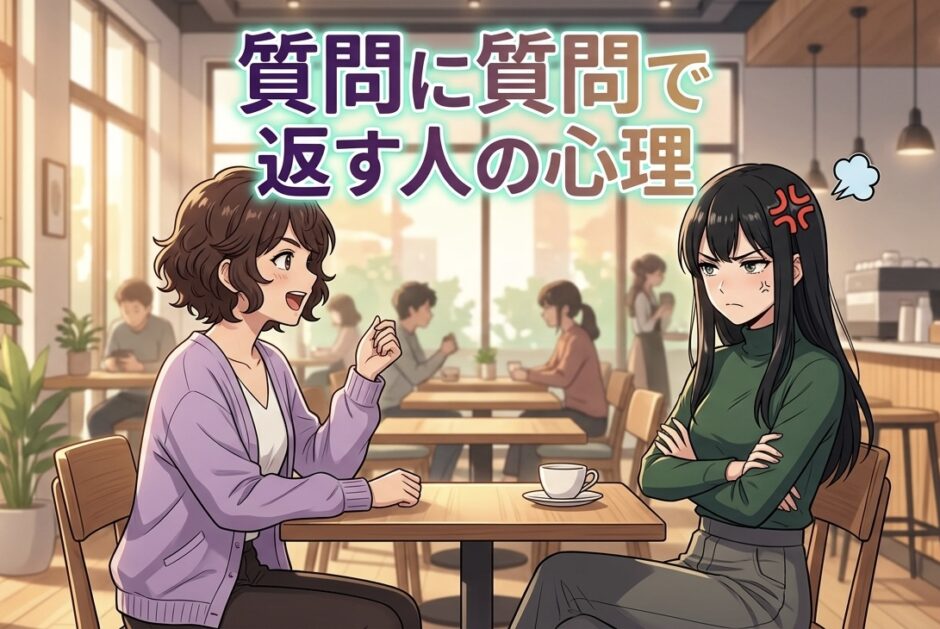 質問に質問で返す人の心理！うざい性格？恋愛での意味も男性と女性で徹底解説
