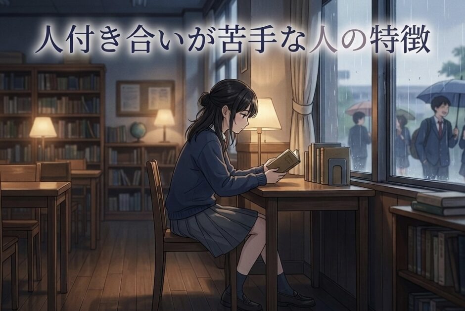人付き合いが苦手な人の特徴！人間関係が苦手で下手な男性と女性を徹底解説