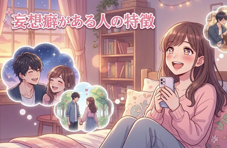 妄想癖がある人の特徴！やめたいのに妄想ばかりしてしまう男性と女性を徹底解説