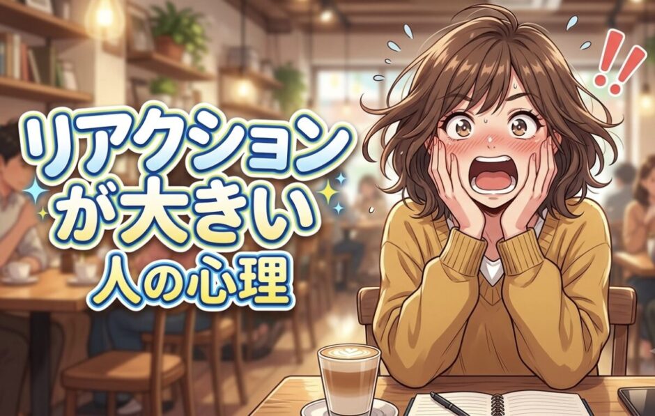 リアクションが大きい人の心理や特徴！うざいし疲れるのか男性と女性の性格を徹底解説
