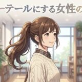 ポニーテールにする女性の心理！結ぶ高さで男性ウケは変わるのか徹底解説