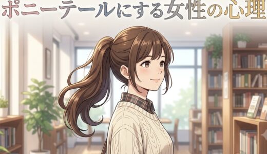 ポニーテールにする女性の心理！結ぶ高さで男性ウケは変わるのか徹底解説