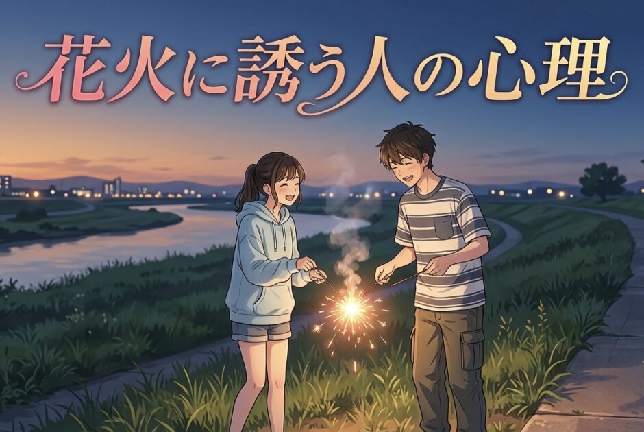 花火に誘う人の心理！付き合ってないのに誘うのは好きだから？男性と女性で徹底解説