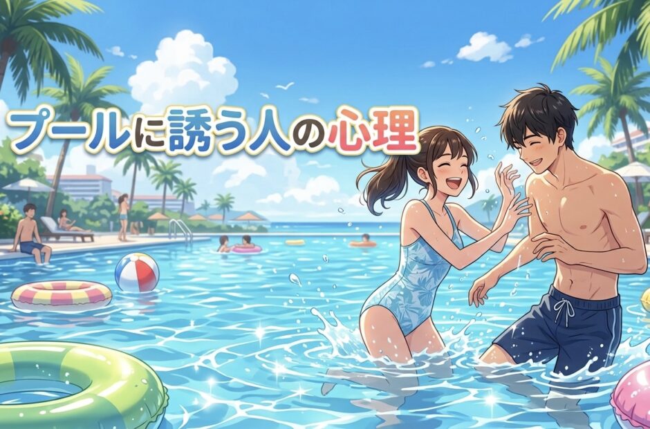 プールに誘う人の心理！付き合う前の水着デートは脈あり？男性と女性で徹底解説