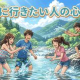 川に行きたい人の心理！なぜ川が好きで行きたくなるのか男性と女性の性格を徹底解説