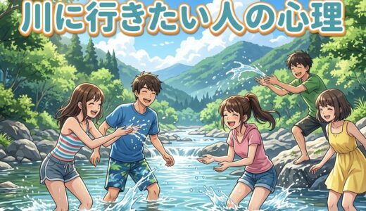 川に行きたい人の心理！なぜ川が好きで行きたくなるのか男性と女性の性格を徹底解説